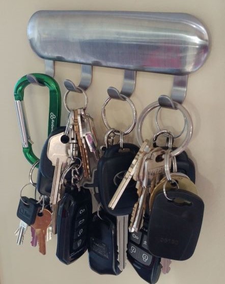 Easy to access keys make stealing a vehicle easy for burglars.