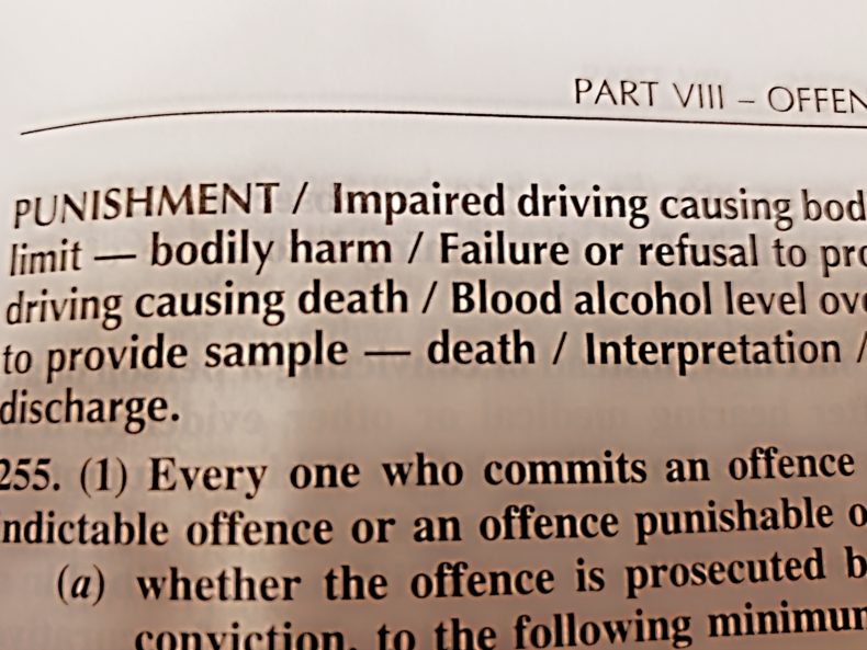 Impaired Driving Penalties in Canada